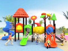 咸陽禮泉地產客戶兒童組合滑梯案例