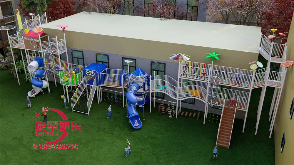 幼兒園戶外機(jī)器人造型兒童廊架 幼兒園戶外機(jī)器人造型兒童廊架