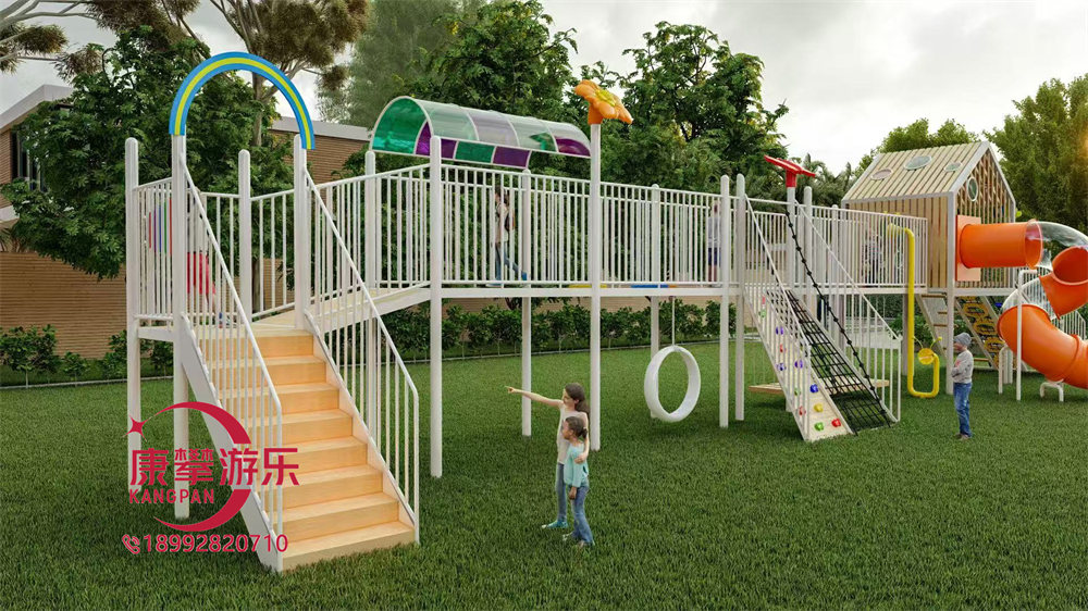 幼兒園戶(hù)外大型兒童廊架