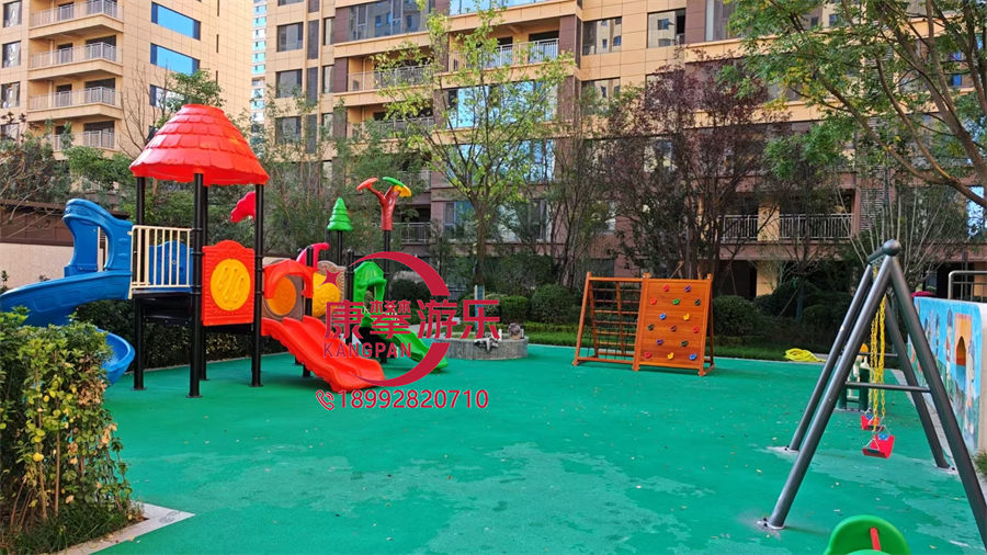 陜西眾鑫地產(chǎn)商洛小區(qū)兒童游樂(lè)設(shè)施案例