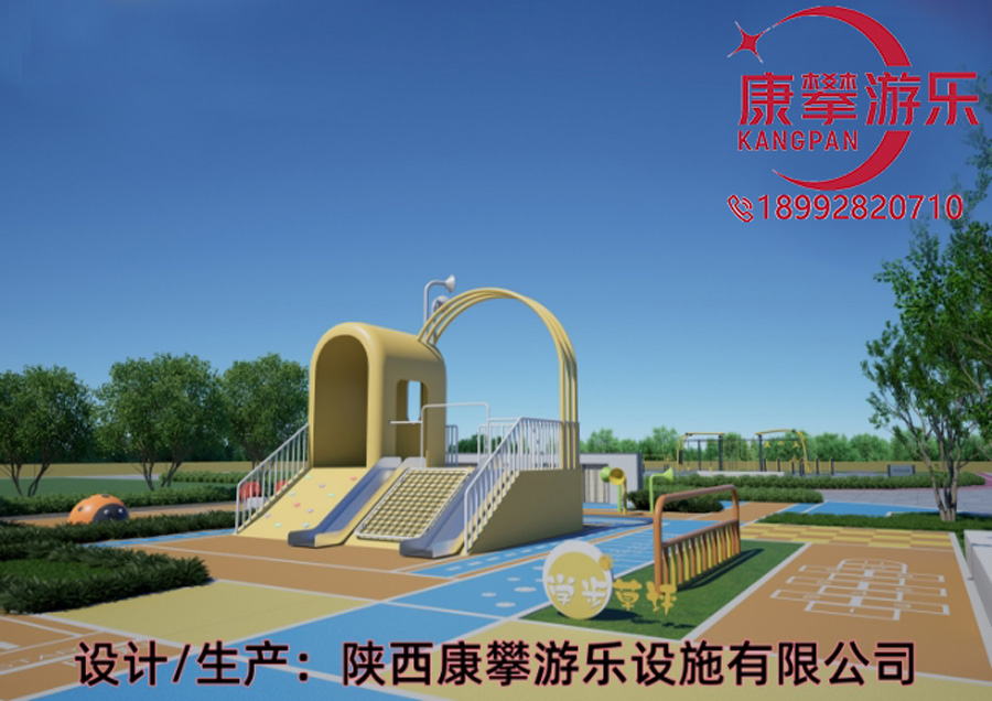 寶雞隴縣某小區(qū)兒童游樂(lè)設(shè)施CAD圖